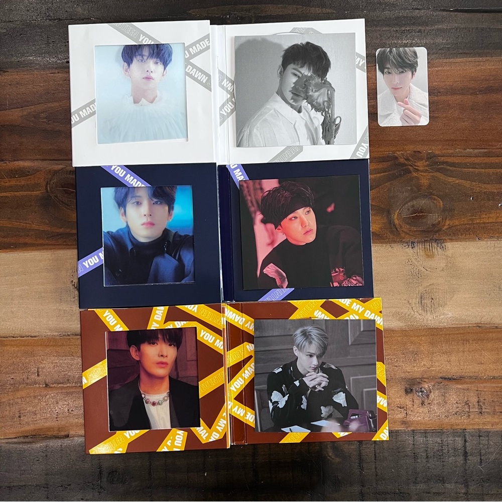Seventeen kpop you made my dawn album bundle
